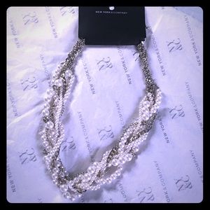 Pearl & Silver necklace